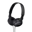 Sony MDR-ZX110A On-Ear Stereo Headphones (White) Online now