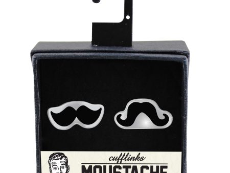 Moustache Cufflinks Online