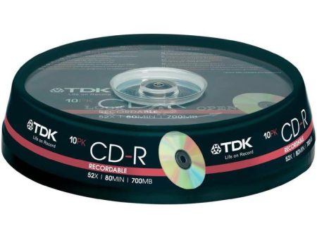 Imation 52x CD-R 700MB 10 Pack Spindle Discount