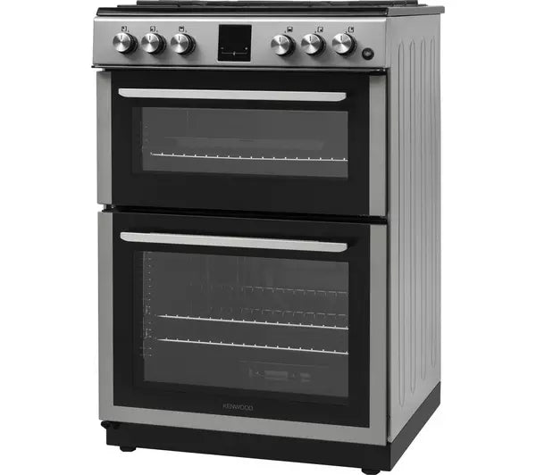 KENWOOD KTG606S22 60 cm Gas Cooker - Silver Online Hot Sale