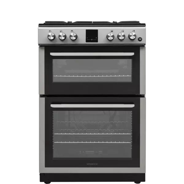 KENWOOD KTG606S22 60 cm Gas Cooker - Silver Online Hot Sale