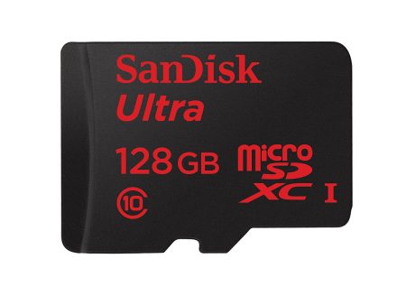 SanDisk Ultra MicroSDXC 128GB UHS-I Class 10 Memory Card (Upto 80 MB s Speed) with Adapter Online now